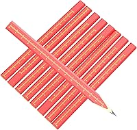 Vista 7 de KR. LIF 8 lápices de carpintero, lápices de construcción, lápiz de marcado de carpintero para carpintería, herramienta de marcado de hormigón