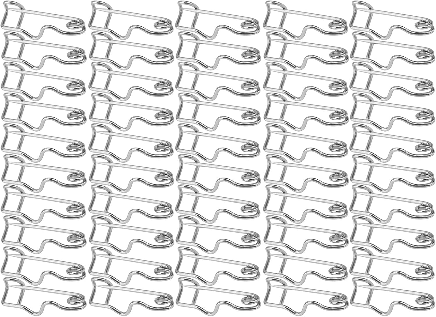 Restokki 50pcs Safety Pins, Safety Pins Assorted, Assorted Safety Pins, Small Safety