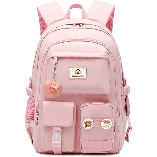 Hidds Laptop Backpacks 15.6 In Kids School Backpack for Girls Women Bookbag | Elementary Middle School Bags College Book Bag Teens Student Travel Daypack