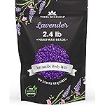 Tress Wellness Wax Beads - Safe for Skin - Dermatologically Tested - At-Home Kit for Bikini, Brazilian & Full Body - Lavender 2.4 lb