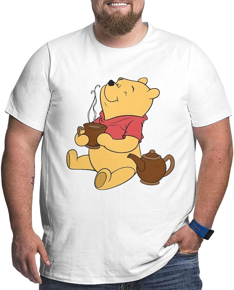Amazon | [KASHYK] 大きいサイズ くまのプーさん メンズ Tシャツ