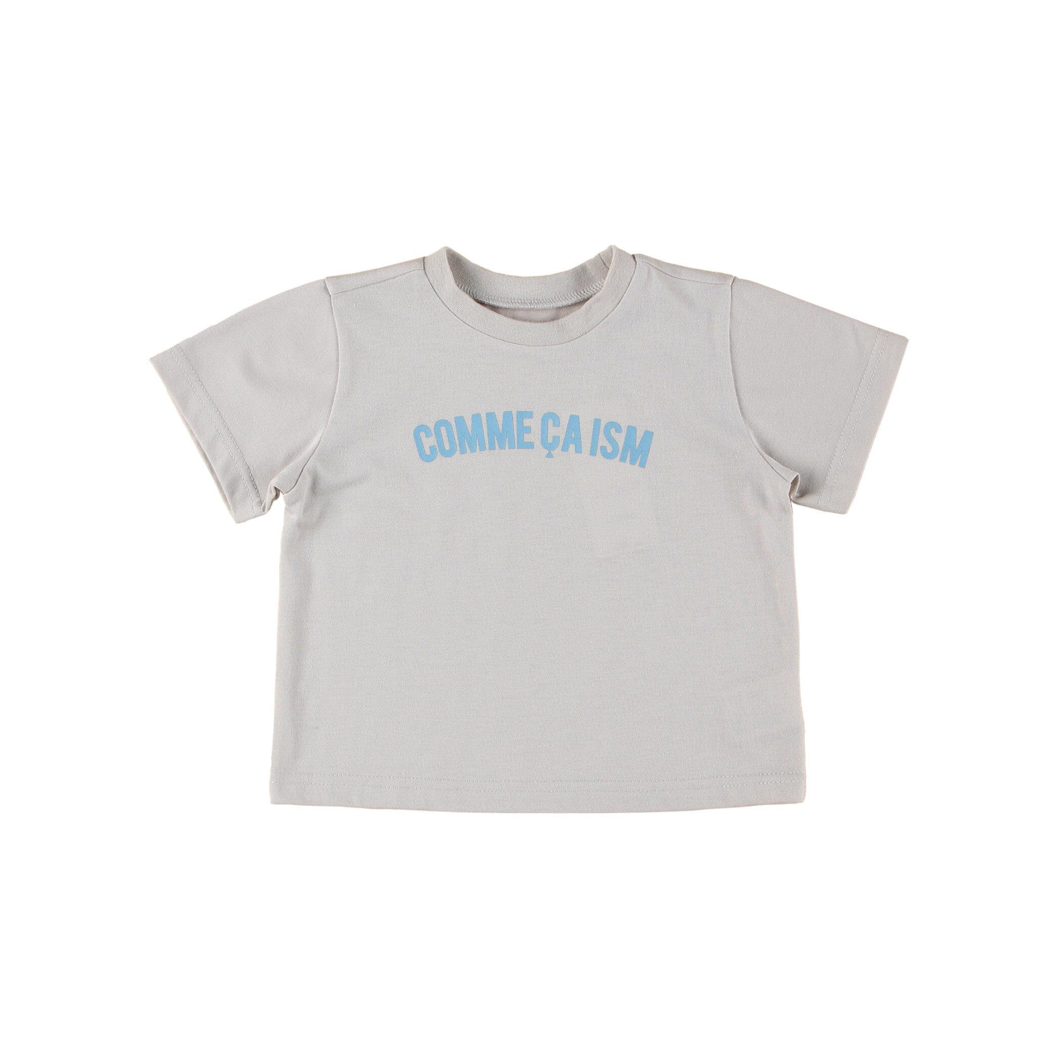 (コムサイズム) COMME CA ISM 半袖ロゴTシャツ(ベビーサイズ) 23-61TG05-204
