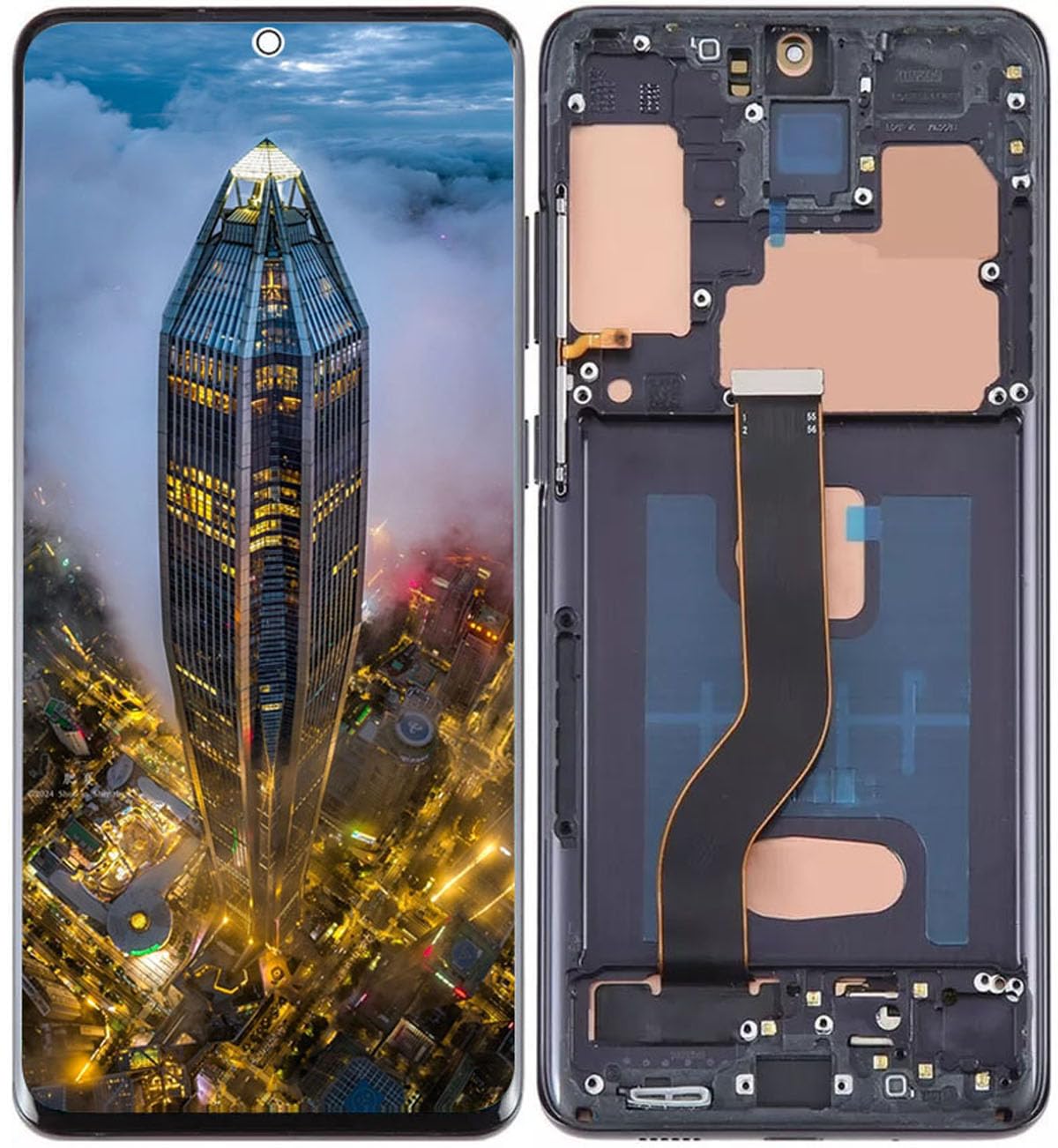 液晶不良品 galaxy S20+ 5G SCG02 128GB AU Amazon.com: Screen