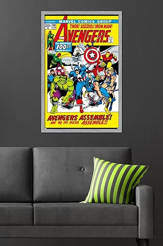 Miniatura 15 de Trends International Marvel Comics Avengers #100 - Póster de pared, 34 pulgadas de largo x 22.4 W, versión premium sin marco