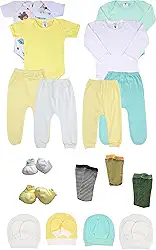 KIT 21 Peças Saída Maternidade Roupa de Bebê Enxoval Menino Menina