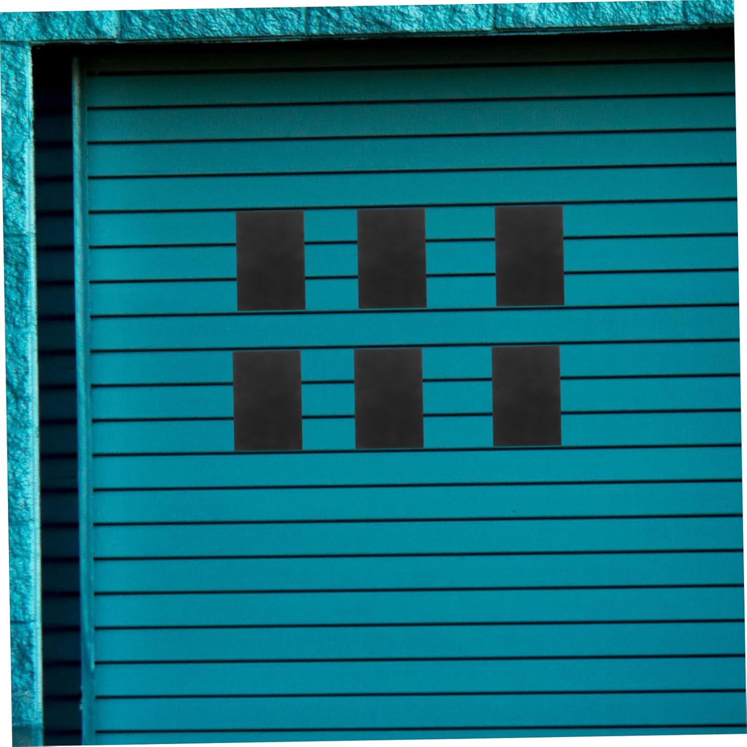 16pcs Magnetic Garage Door Decorations Faux Window Hardware Kit Design for Enhanced Privacy and Aesthetic Appeal Easy to Install Magnetic Decorative Accents for Garage Doors