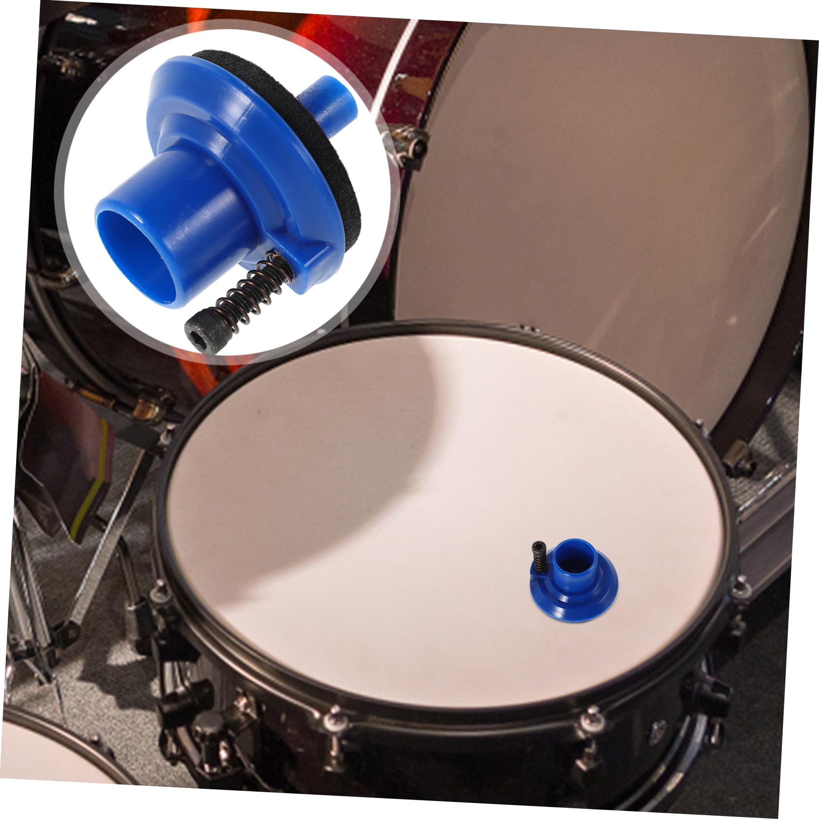 Levemolo Hi Hat Cymbal Stand Holder Drum Pad Set Felt Pads Drum Dampener Hi Hat Felt Stand