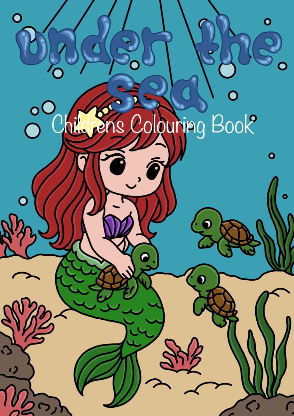 Under The Sea, Children’s Colouring Book