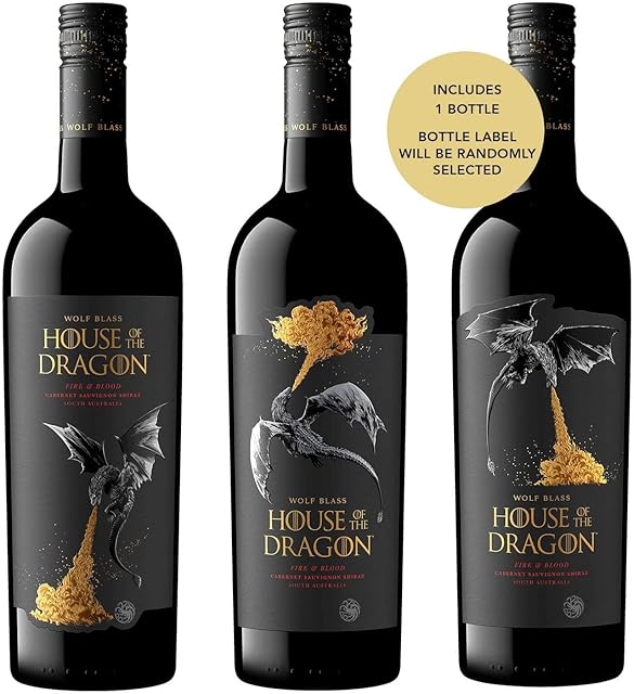 Wolf Blass House Of The Dragon Red Wine 75cl