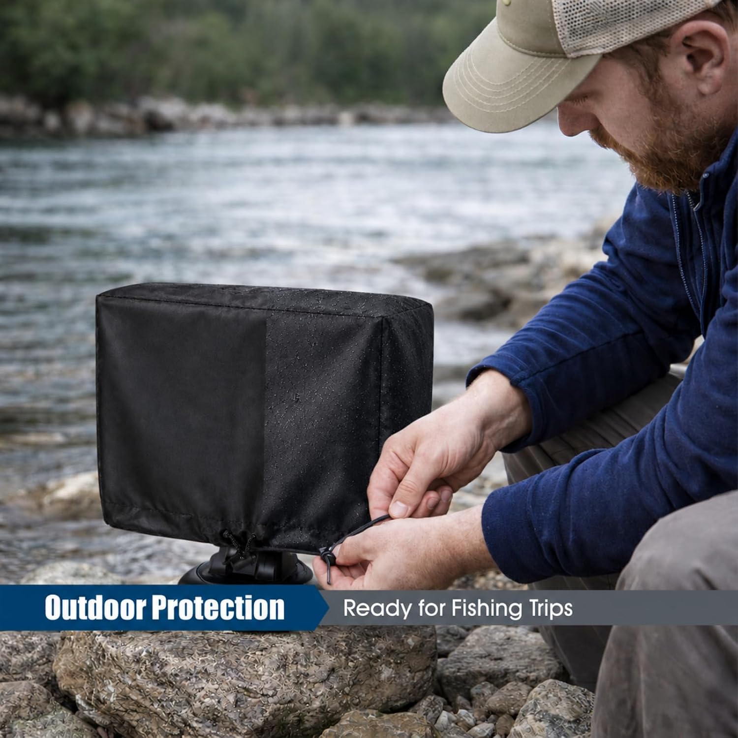 Fish Finder Cover for Garmin Striker Series, 9.8 × 3.2 × 5.5 in
