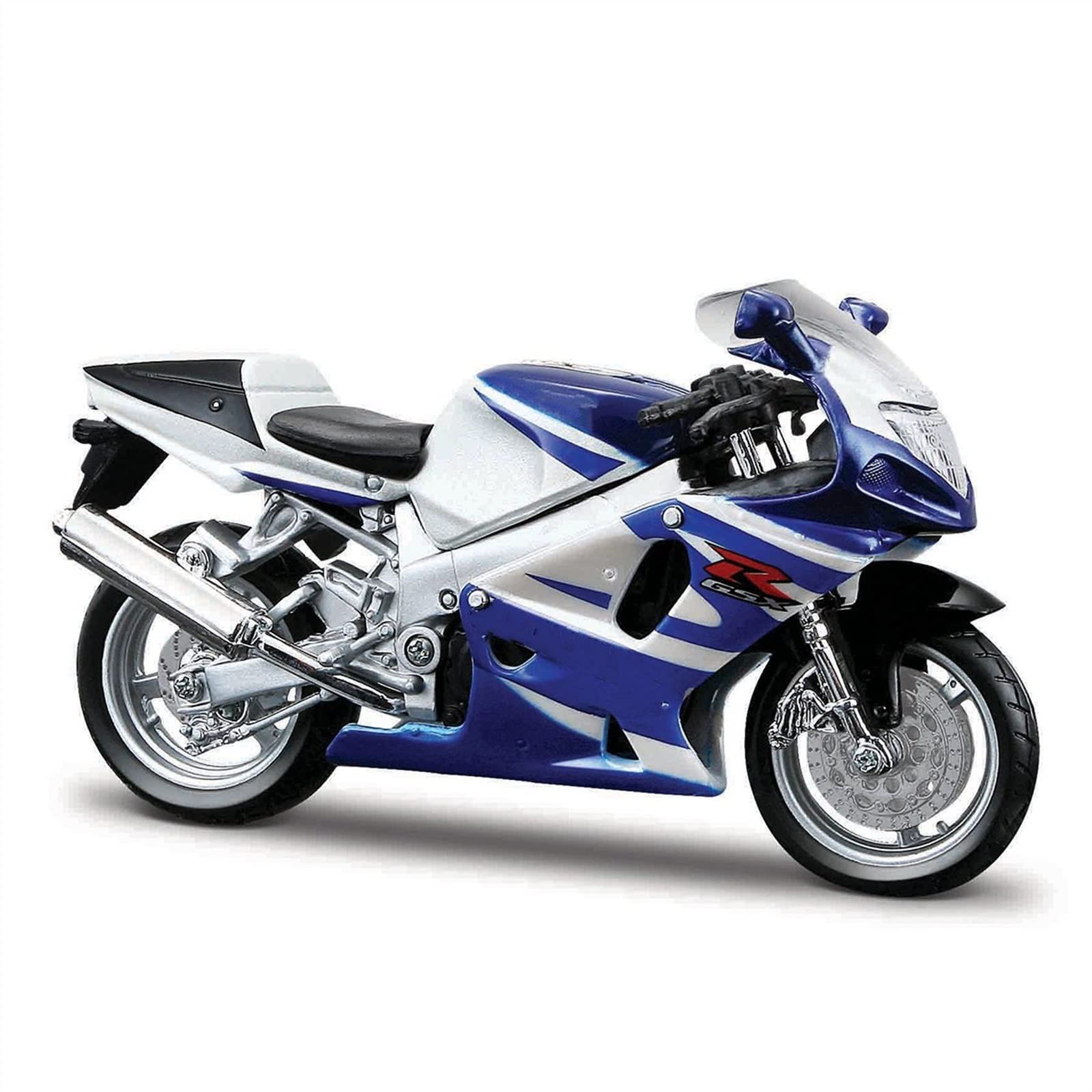 SEYXF Motorbike Toy Motorcycle Model Toys 1:18 for Suzuki GSX-R750 Die Cast Vehicles Collectible