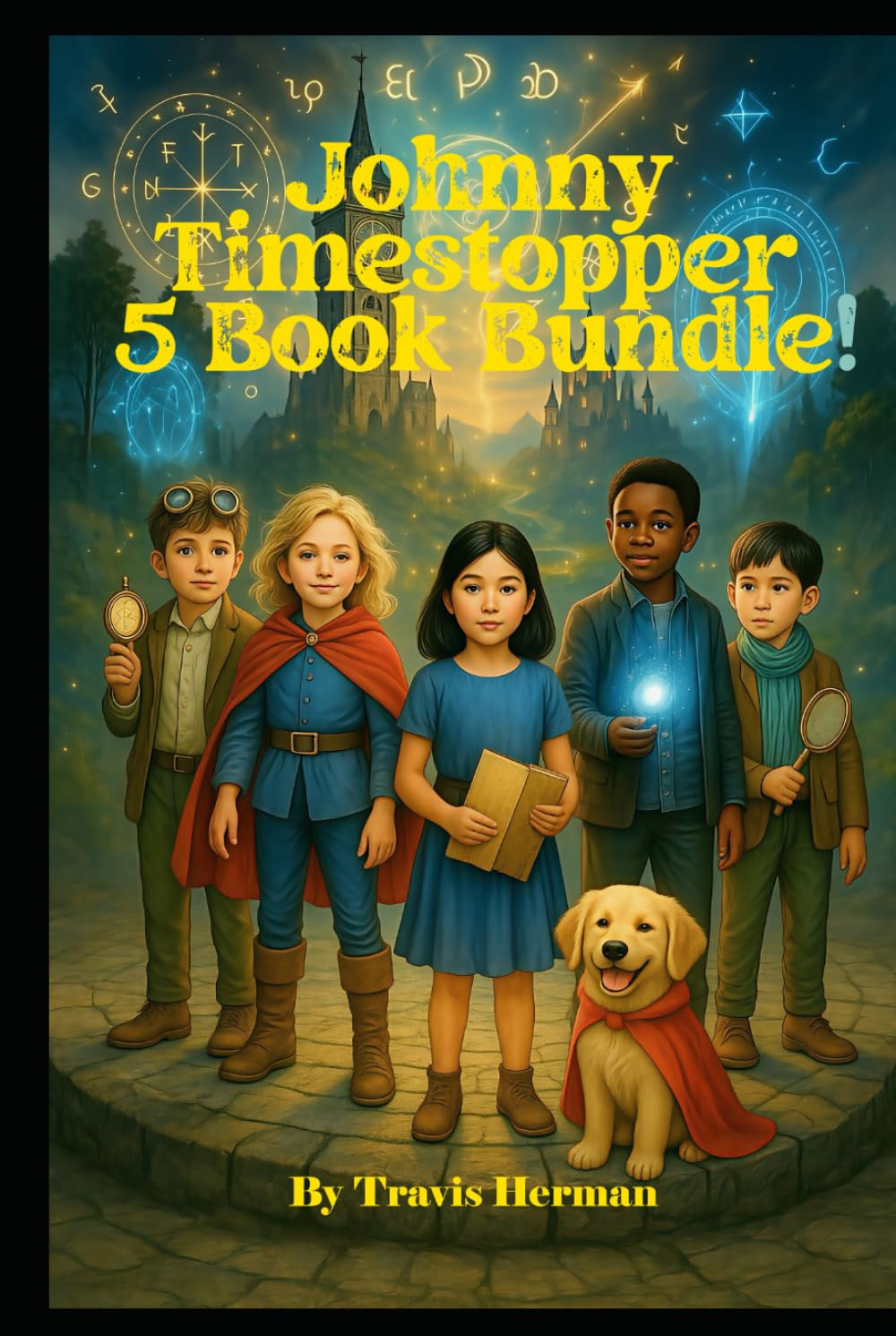Johnny Timestopper 5 Book Bundle: The Clockwork Conspiracy, The Villain of Time, The Clockhand's Assembly, The Midnight Bell, The Case of the Missing ... (Johnny Timestopper Mystery Adventures)
