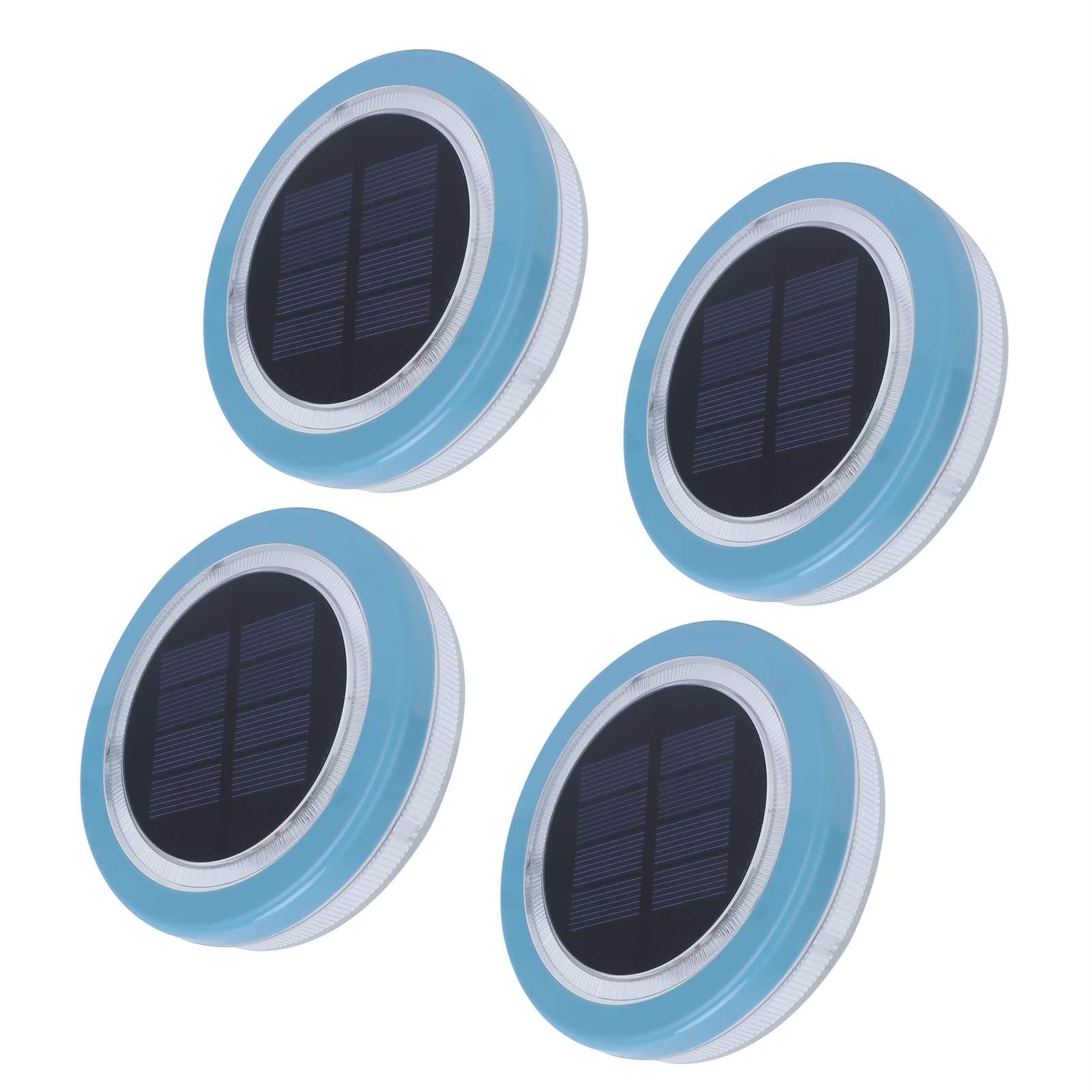 Schwimmbadzubehör – 4 Solar-Schwimmleuchten für Pool und Teich – helles Licht und energiesparende Funktion