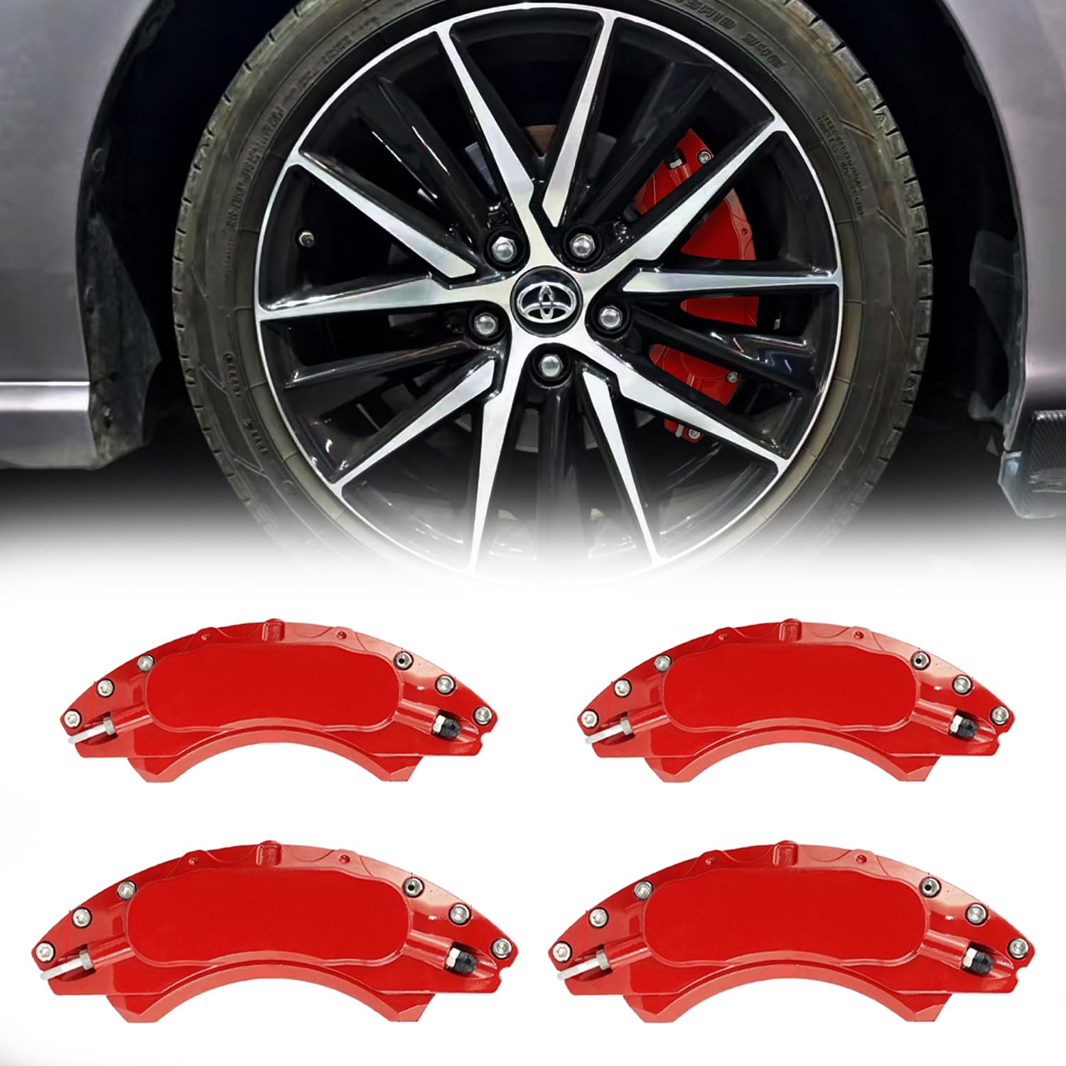 Amazon | キャリパーカバー カムリ 70系 10代目 アルミ製 ブレーキ