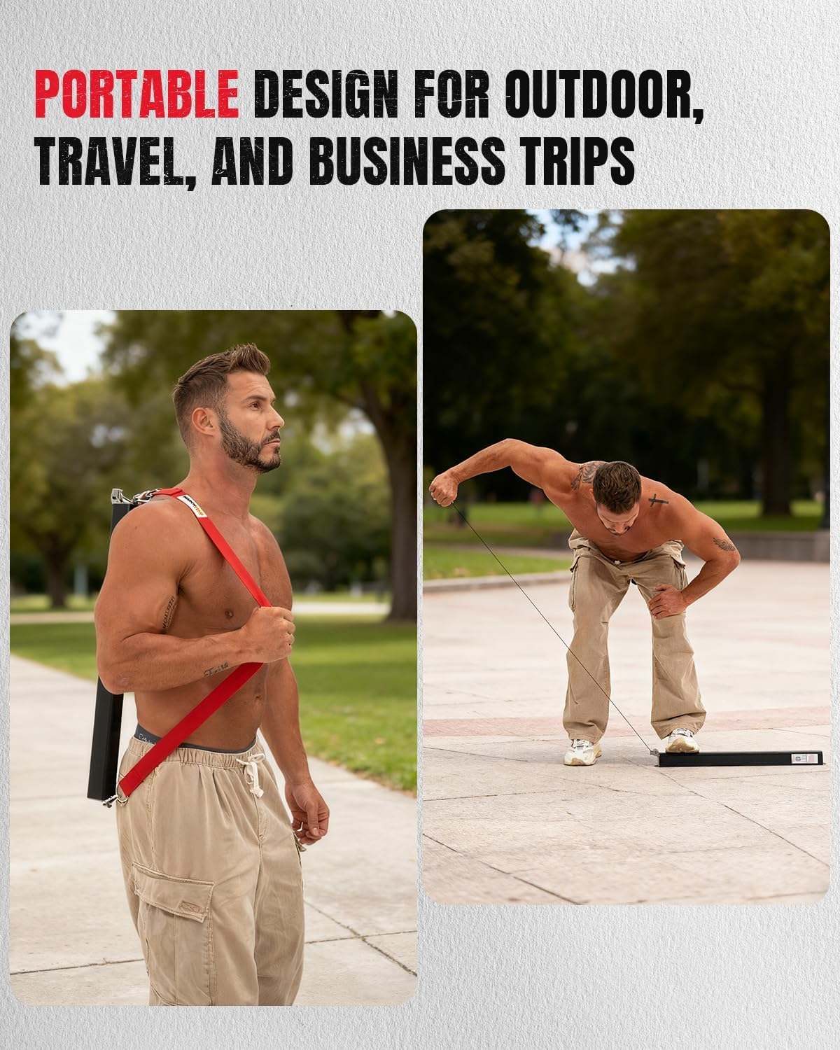 Cable Machine Home Gym, Wall-Mount Exercise & Workout Equipment with Adjustable Resistance, Compact Fitness Equipment, Multi-Functional Trainer for Full Body Strength, Toning, Rehab Training at Home