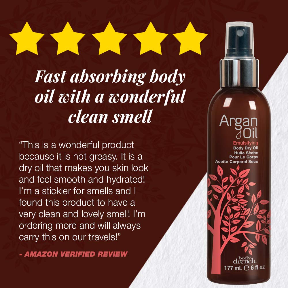 Body Drench Emulsifying Body Dry Oil, 6 Oz : Body Lotion : Beauty & Personal Care