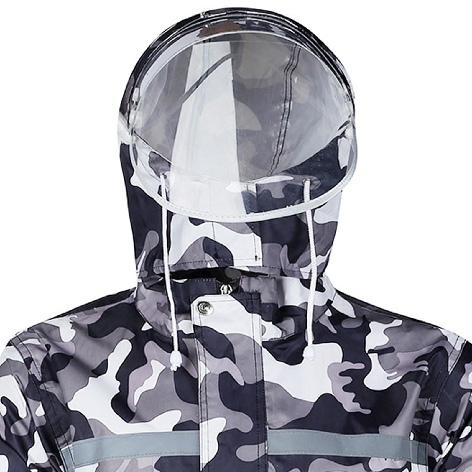 Outdoor Regen Anzüge Für Männer Frauen Mit Reflektierenden Streifen Sicherheit Regenmantel wasserdichte Winddichte Regenjacke Hose