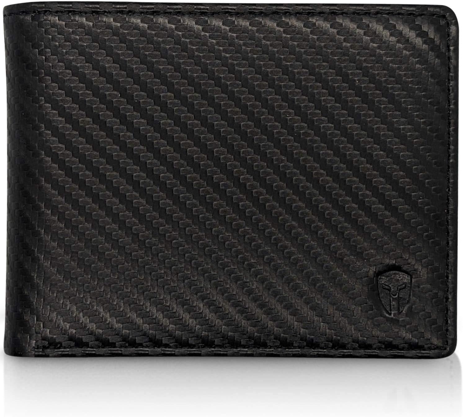 Bryker Hyde Executive 2 ID/1 ID Window RFID Wallet for Men, Full Grain Leather, Bifold Top Flip, Extra Capacity Travel Wallet