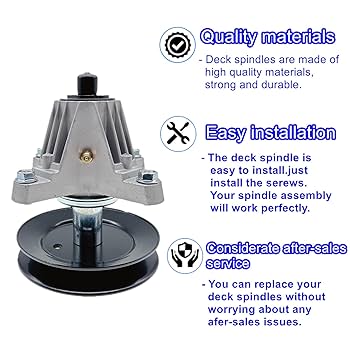 LDCRE Deck Spindle 618P09256,for Cub Cadet MTD Craftsman