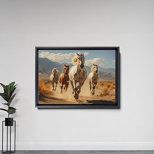 Miniatura 5 de StoreUSA97 Wild Spirit, Fine Art American Horses Print, Landscape Nature Wildlife, Mountain Mustangs, Fine Art Photography for Captivating Home Wall