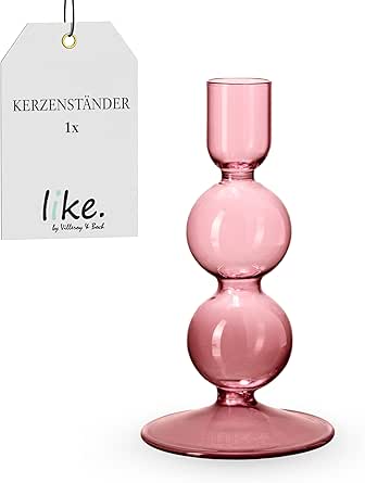 like. by Villeroy & Boch Like Home Kerzenständer Bubble lavender, S 7,5×7,5×13,5cm