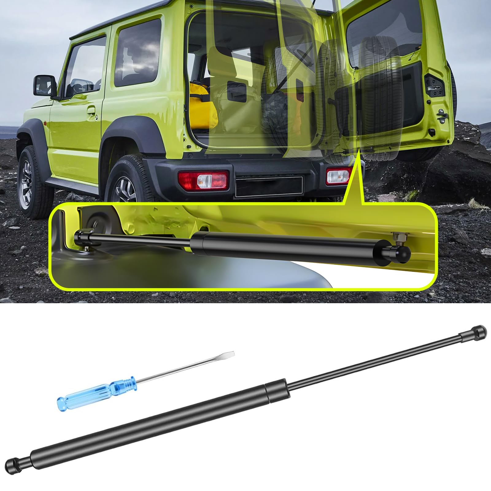 ジムニー ネオプロト バックドアダンパー フリーストップ ジムニー