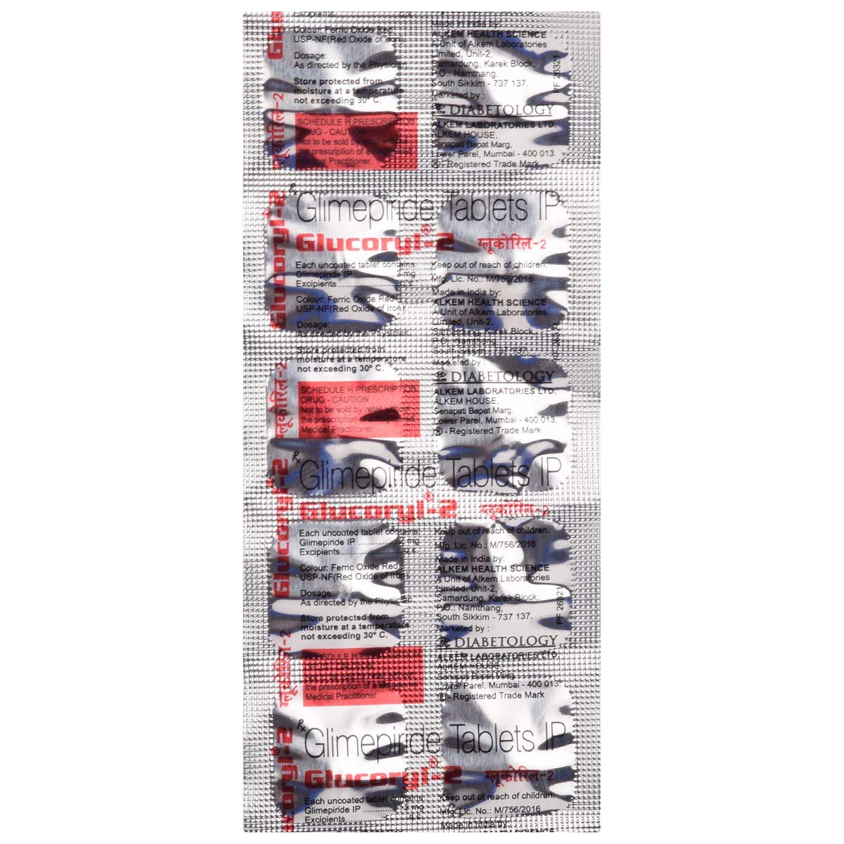 Glucoryl-2 - Strip of 10 Tablets