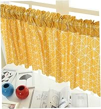 LIFKOME Persianas Para Cortinas Decorativas Para Casa Cortinas Curtas Cortinas De Cozinha Cortinas Para Casa Cortinas Pastorais Cortinas Domésticas Decoram Cortina De Café Rural