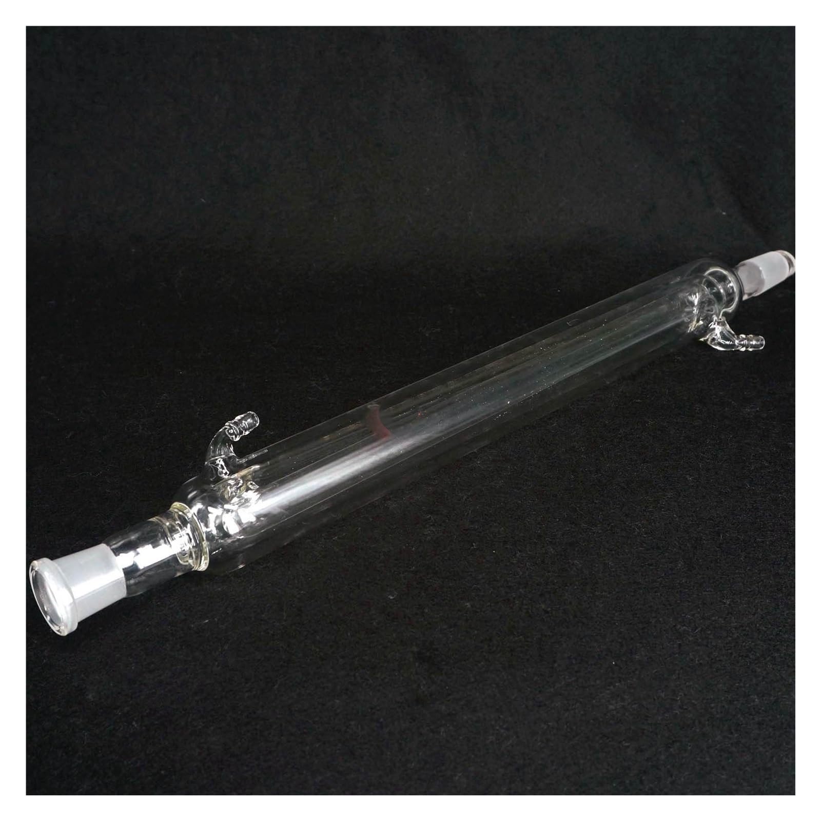 200/300/400mm 19/26 24/29 29/32 Junta De Doble Capa De Vidrio De Borosilicato Recto Condensador Destilación Resistente Al Calor(400mm Joint 29)