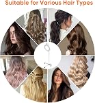 Processeur de cheveux rotatifs, LCD Contrôle d'écran numérique, Accélérateur de sèche-cheveux, Styling Perm