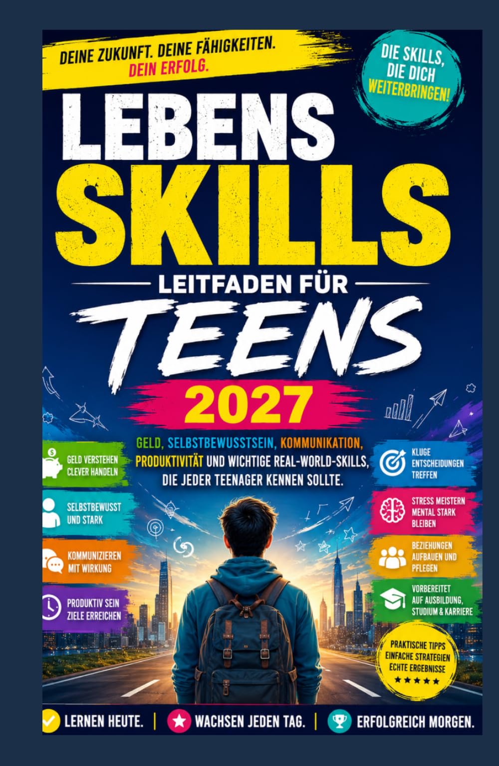 Lebenskompetenz-Leitfaden für Jugendliche 2027: Geld, Selbstvertrauen, Kommunikation, Produktivität und praktische Fähigkeiten sollte jeder Jugendliche kennen
