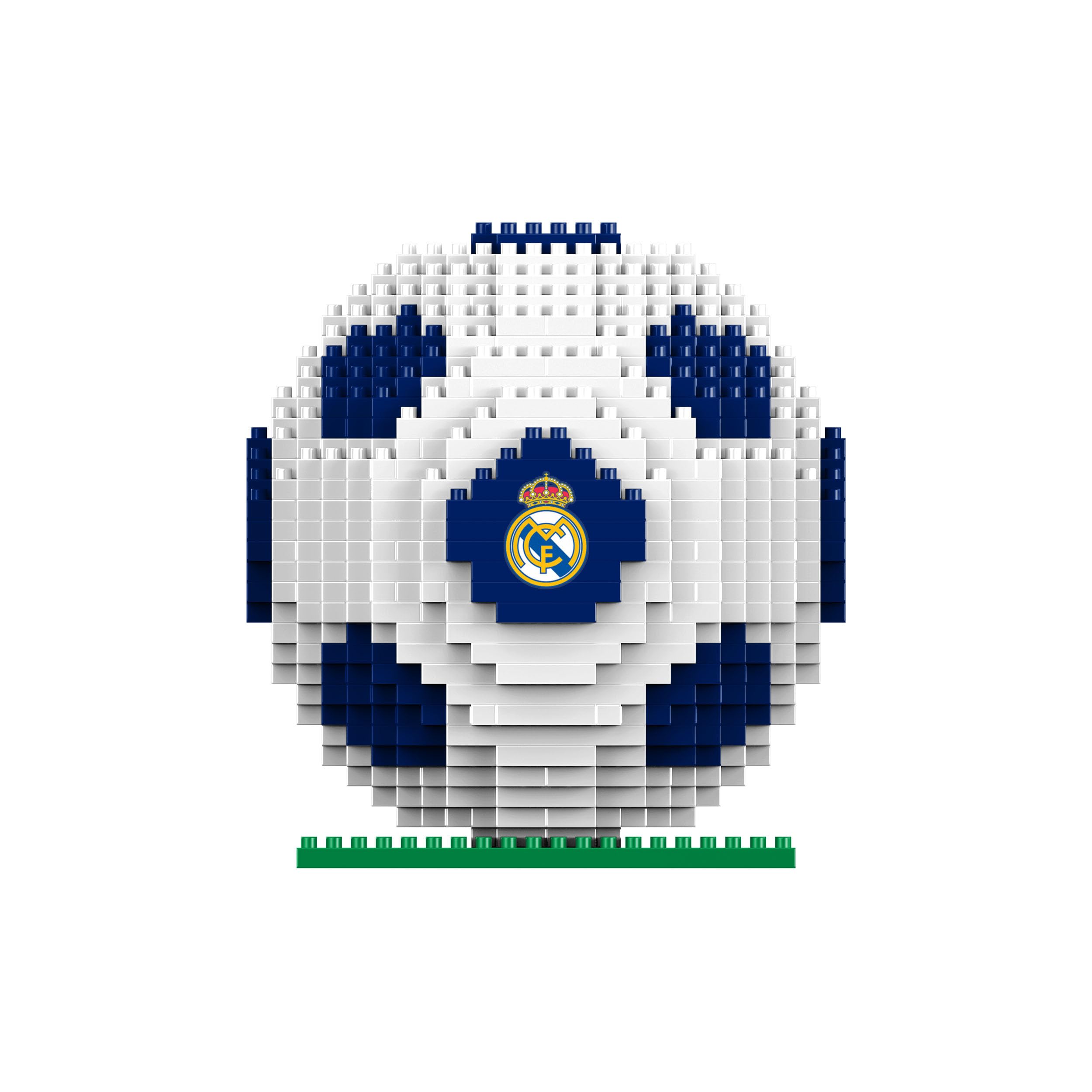 FOCO Officieel gelicentieerd product Gepersonaliseerd voetbal-3D-BRXLZ- bureaushirt (Real Madrid CF (867-delig