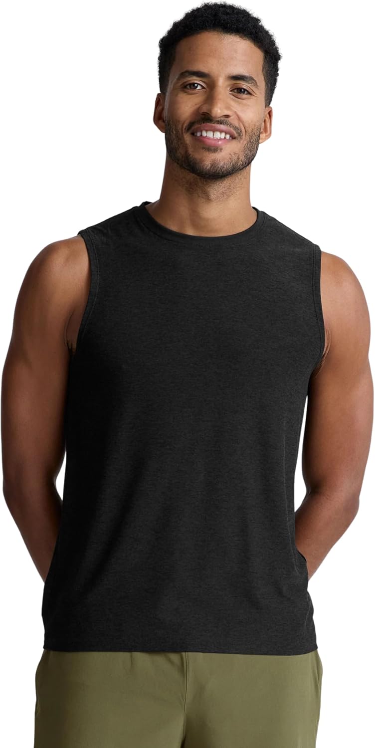 Beyond Yoga Men's Featherweight Freeflo Muscle Tank 2.0