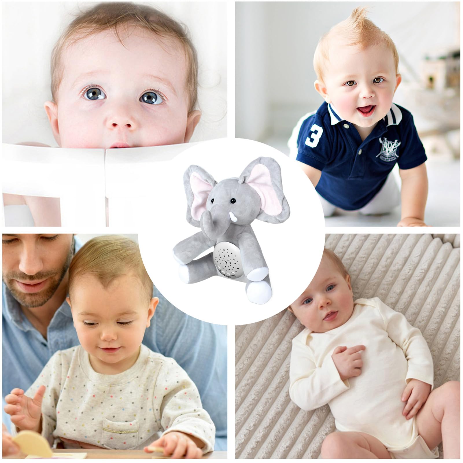 Juguete De Peluche Muñeca Con Música Calmante