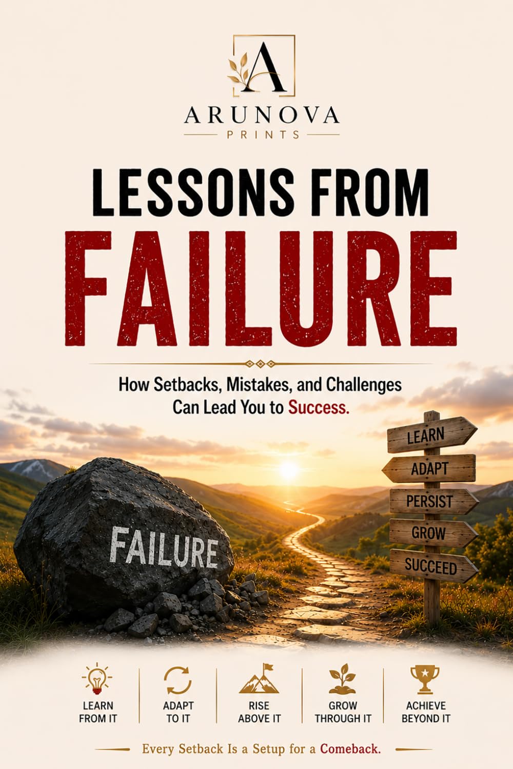 Lessons from Failure: How Setbacks, Mistakes, and Challenges Can Lead You to Success