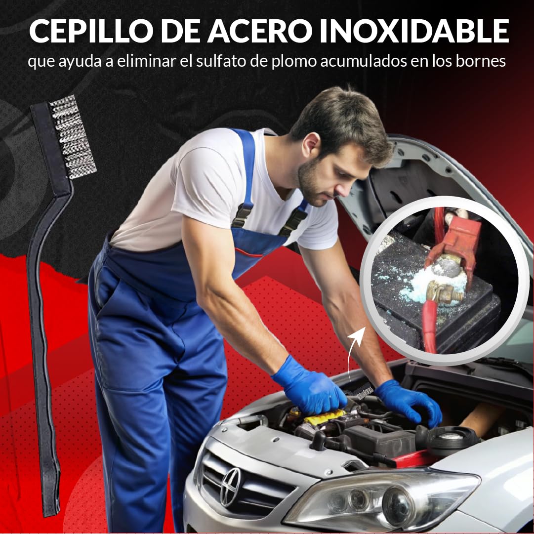 SweetSolutions© Cargador Baterias Coche 12V6A | Cargador De Batería Coche con Función Inteligente | Reparación Automática | Pantalla LCD | Automóviles Moto Camión AGM Gel SLA