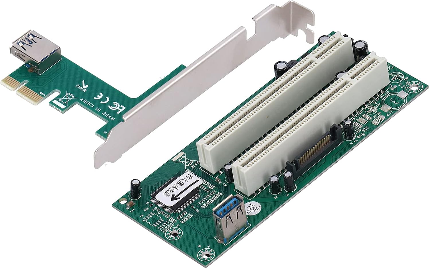 Pci E X1からpciカード ライザーカード プラグアンドプレイ不要 インターフェイス拡張 大勧め Pci E X1からpciカード ライザーカード プラグアンドプレイ不要 インターフェイス拡張 大勧め