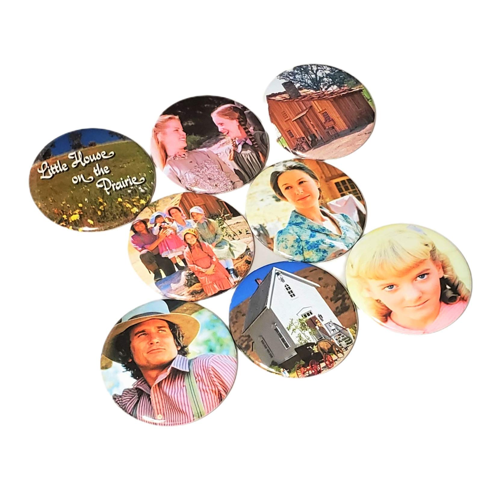 Little House On The Prairie TV Series Magnet Set For Kitchen Dorm Locker Vintage Retro TV Decor 70's Television Birthday Gift For Woman country Kitchen Magnet Decor