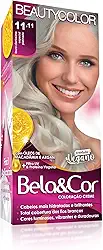 Coloração Bela&Cor - 11.11 Louro Claríssimo Especial Platinado