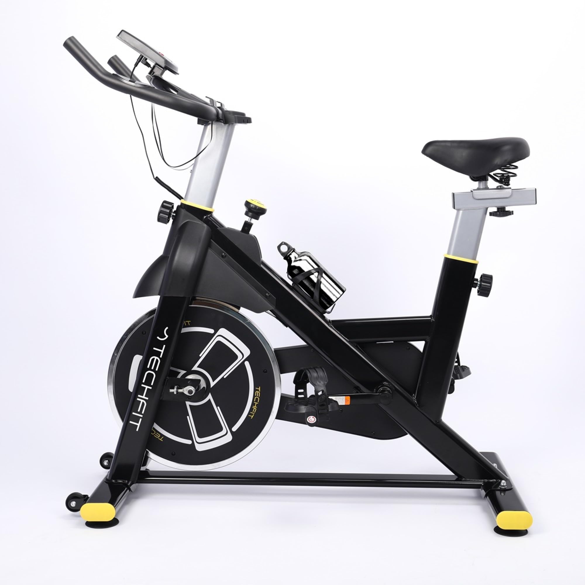 TechFit SBK800B stacjonarny rower treningowy do użytku wewnątrz z kołem zamachowym 8 kg, sprzęt do ćwiczeń w domu, trening cardio