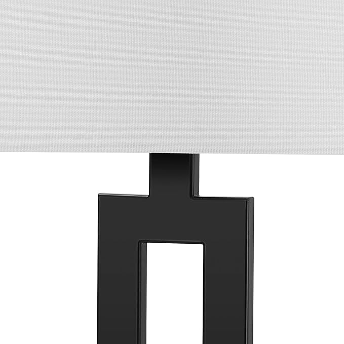 Lámpara de Mesa Globe Electric 67045 20 pulgadas Negro Mate miniatura 8