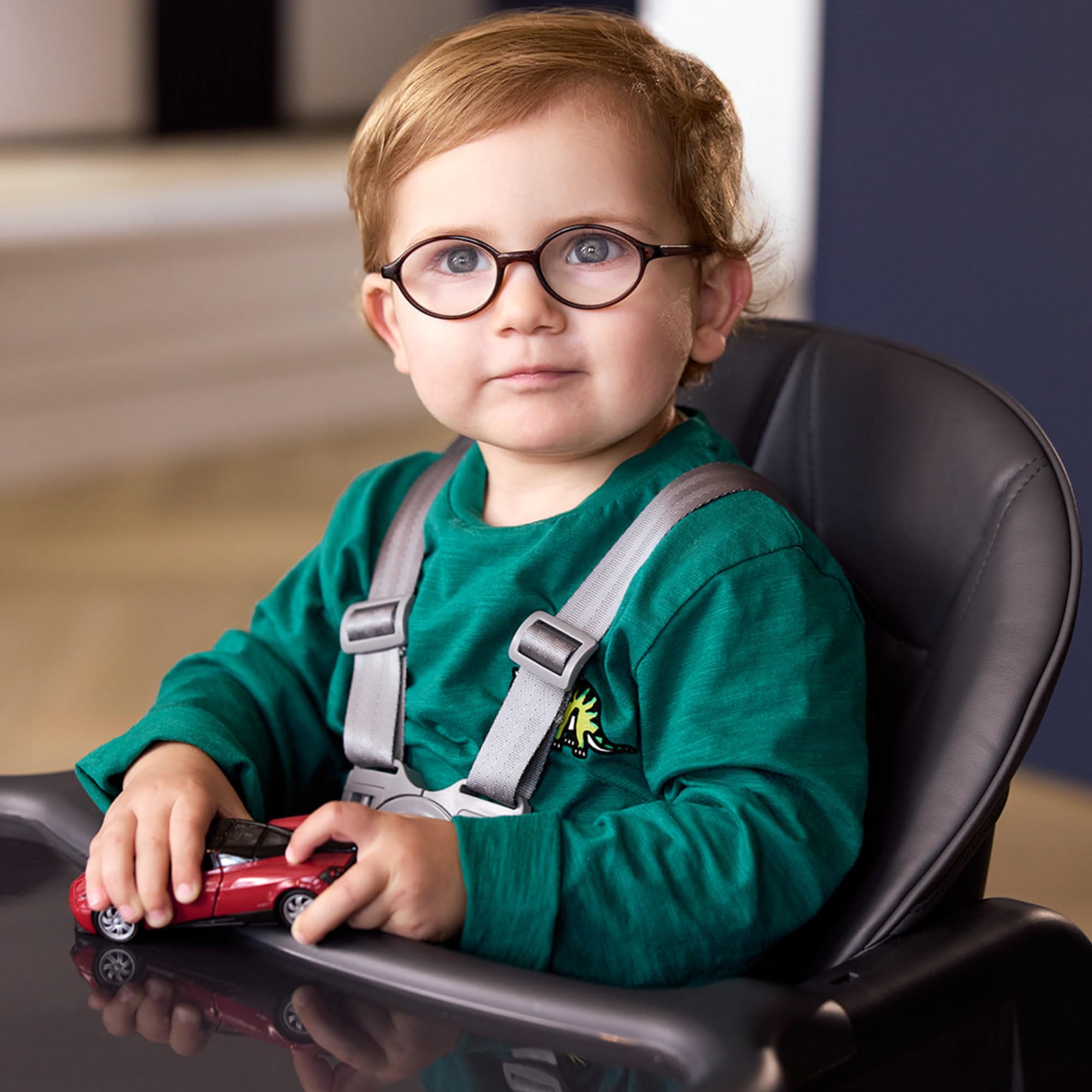 Bebeconfort Meely Plus Seggiolone Pappa 2 in 1, 6 mesi-3 anni, Seggiolone Evolutivo convertibile in Seggiolina per Bambini, Reclinabile 2 Posizioni, Leggero (4 kg), Cuscini imbottiti, Tinted Graphite