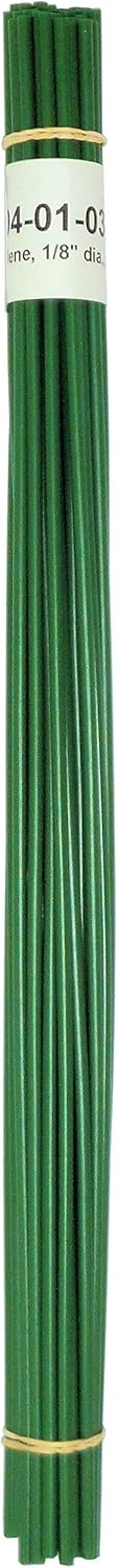 Polyvance Green Low Desnity Polyethylene (LDPE) Plastic Welding Rods, 1/8" Diameter, 30 Ft. for Canoes, Kayaks, Water Tanks