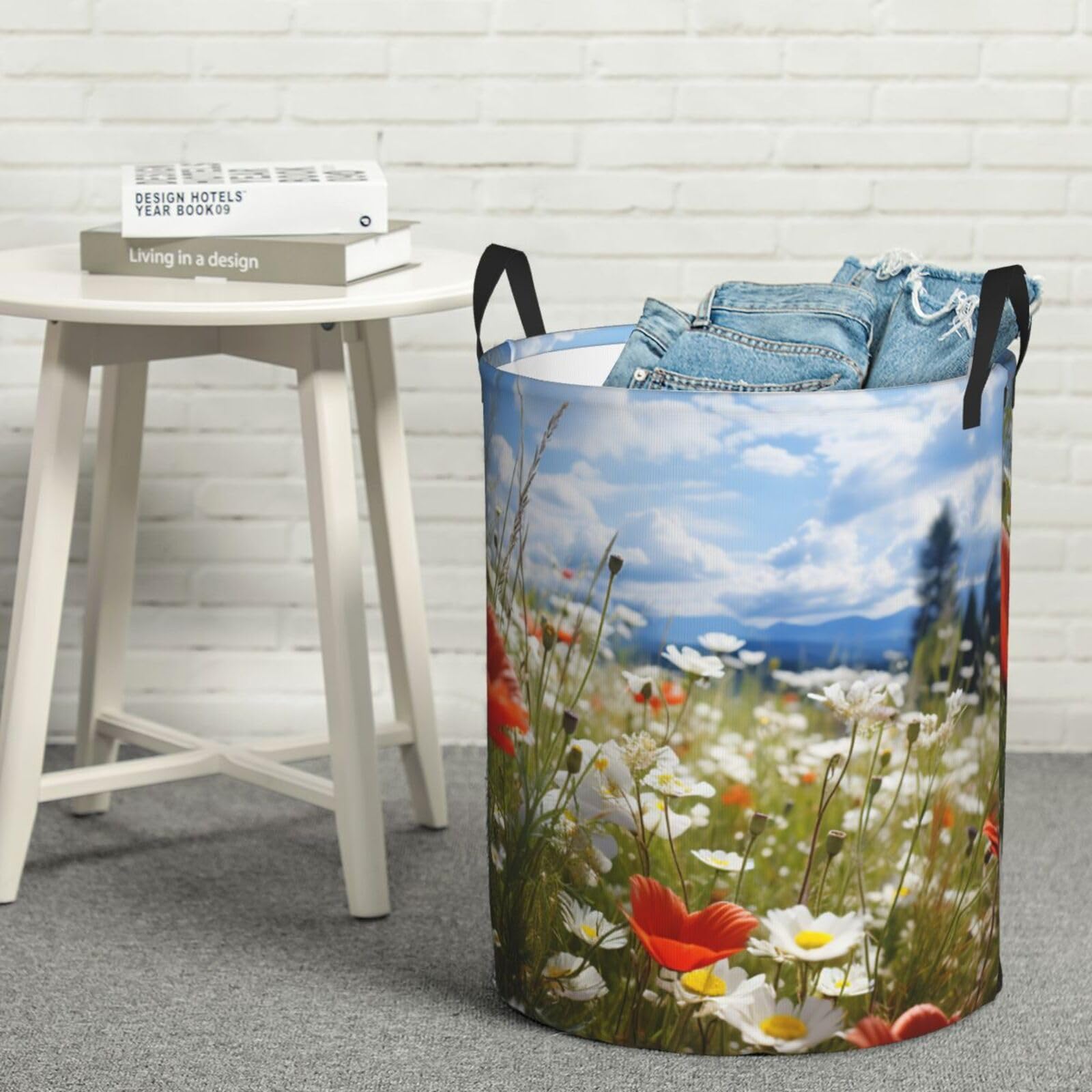 Panier à linge autonome pliable imperméable taille M pour jouets et couvertures