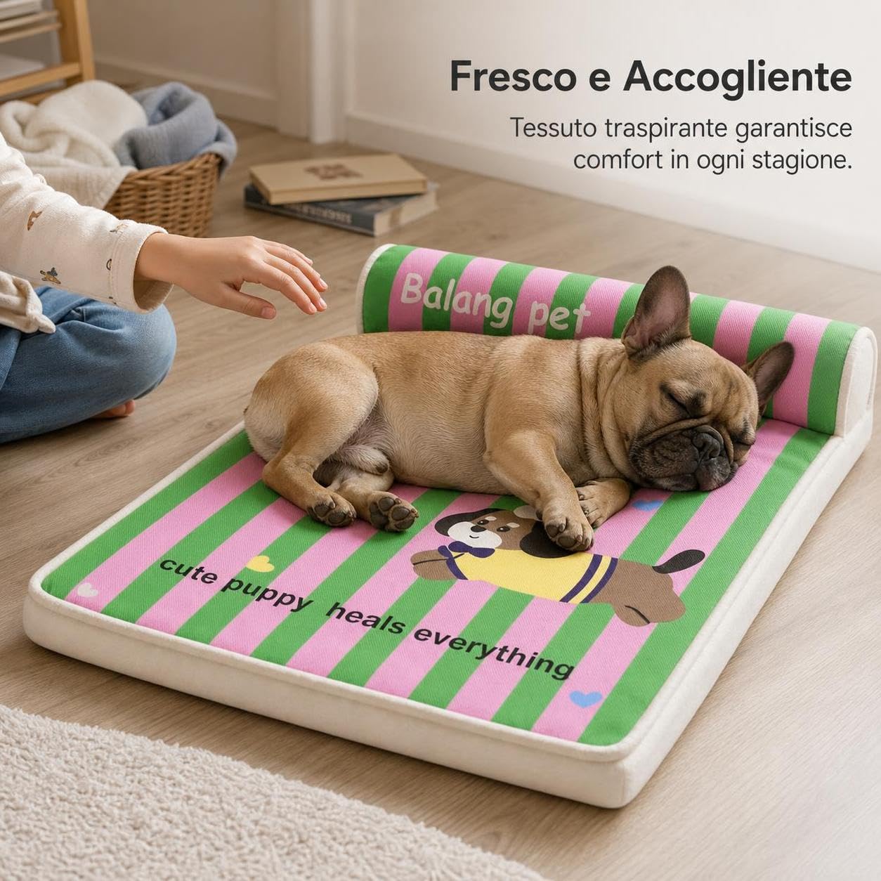 Cuccia per Animali Domestici Interna - Letto per Animali Domestici con Copertura Rimovibile - per la casa