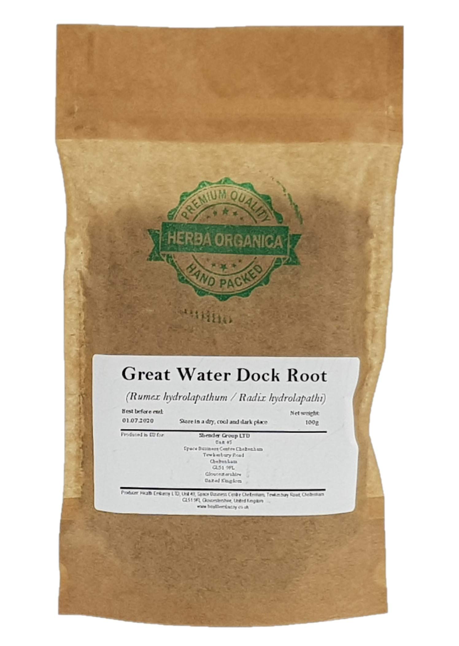 Fluss-Ampfer Wurzel/Rumex Hydrolapathum L/Great Water Dock Root # Herba Organica # Teich-Ampfer, Riesen-Ampfer (100g)