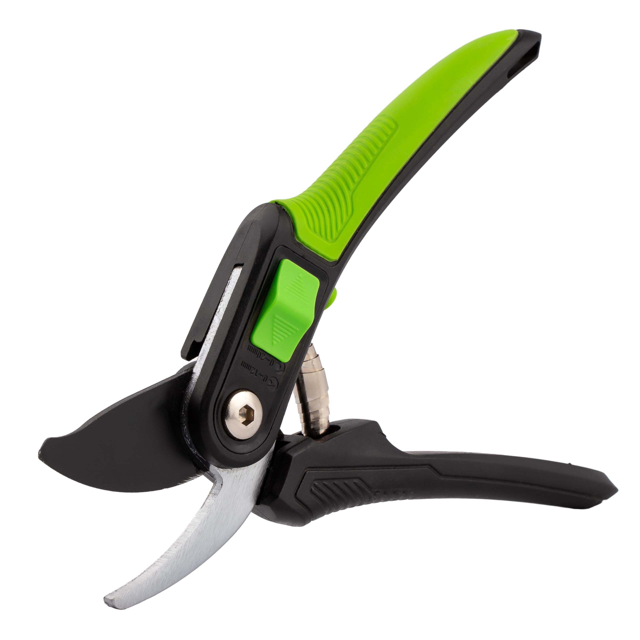 MIVOS Tijeras de podar con mango ajustable - 215 mm - Tijeras de podar para jardín, floristería - Tijeras de podar prácticas, tijeras de podar para flores para manos pequeñas y grandes