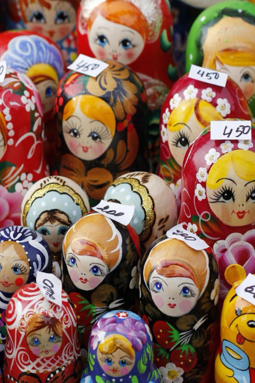 Matryoshka Doll Journal Notebook: Russian Nesting Dolls