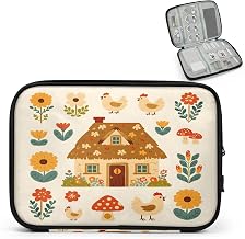 Rustic Chicken Cable Storage Bag