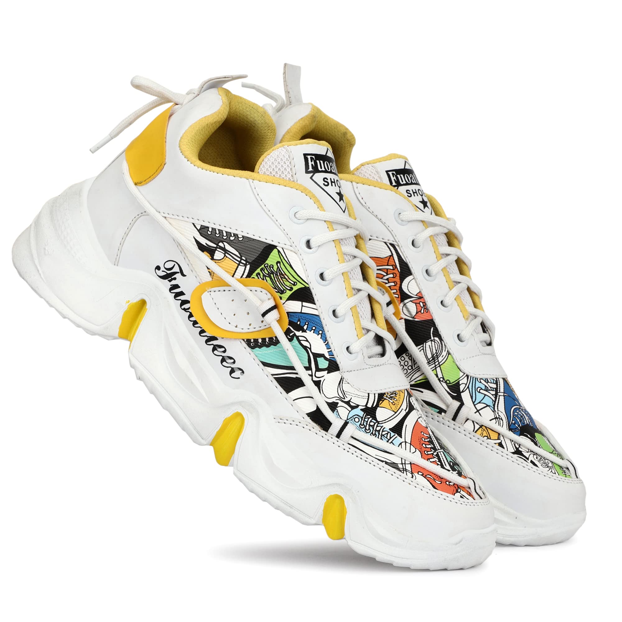 See full amazon price history chart for Fuoatieec 211 Yellow Light Weight Sneakers Shoes for Men 7UK/IND Fuoatieec 211 Yellow Light Weight Sneakers Shoes for Men 7UK/IND (B0BJ8JYFRV) Amazon Price History, Amazon Price Tracker